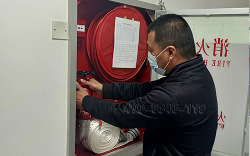 室内消火栓移位