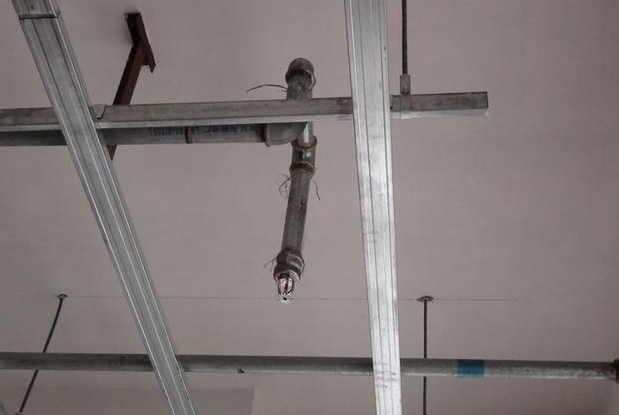 果蔬店改消防喷淋