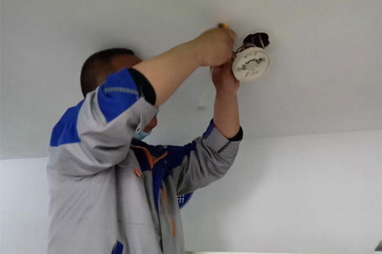 店铺增加感烟探测器