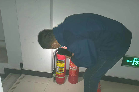 灭火器检查